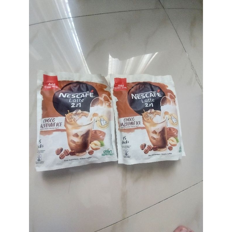 

Nescafe Latte 2in1 Choco Hazelnut Ice ( Get 2 pack ) Nescafe 2in1 Latte Choco Hazelnut Ice ( Pay 1 Dapat 2 )