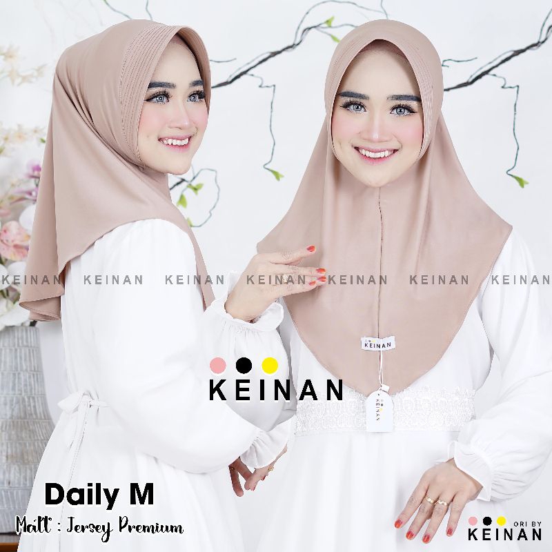 KENAN - JILBAB INSTAN DAILY M Termurah (COD)