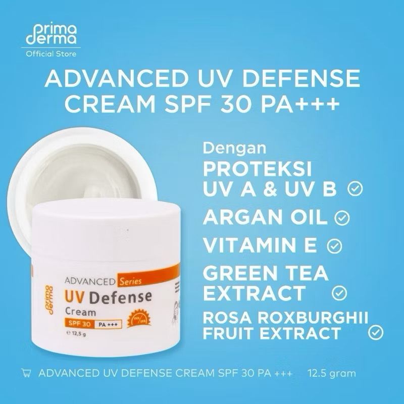 PRIMADERMA ADVANCED Cream Siang - Glowing cream primaderma advanced Label Orange SPF 30 PA +++