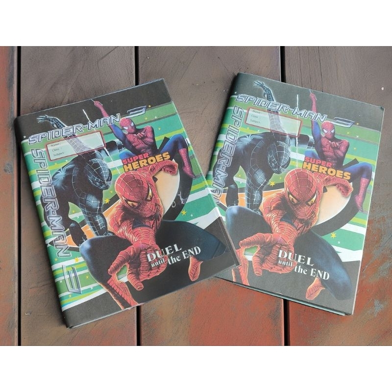 

Sampul Buku Tulis Kwarto Motif Spiderman Ecer 5 pcs/lembar