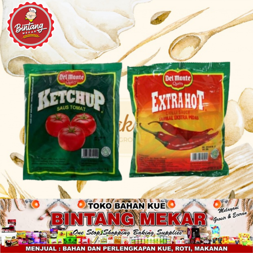 

SAUS Delmonte Sachet 24X9gr Extra Hot & Tomat