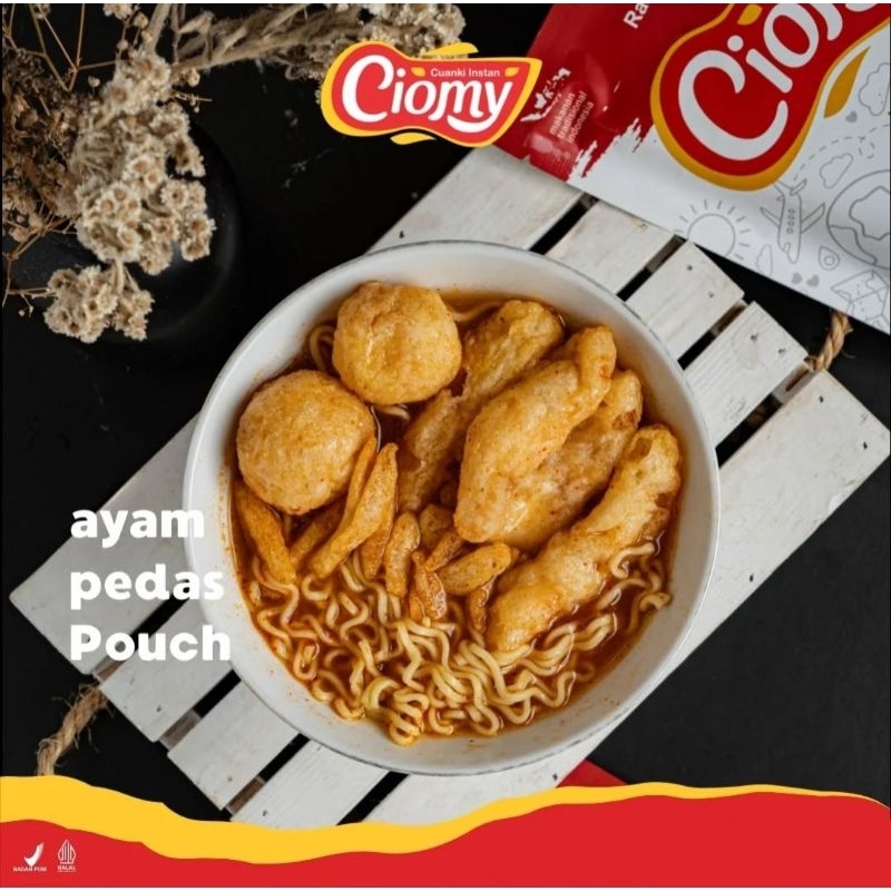 

CIOMY Cuanki Spicy Ayam Pedas Pouch Baru