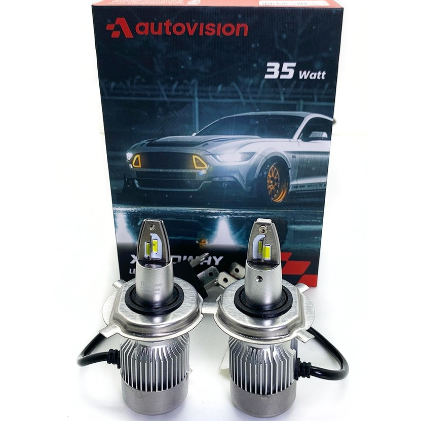 LAMPU LED MOBIL MURAH BERGARANSI H4 H7 H11 HB3 HB4 Autovision / LED Autovision 35 Watt