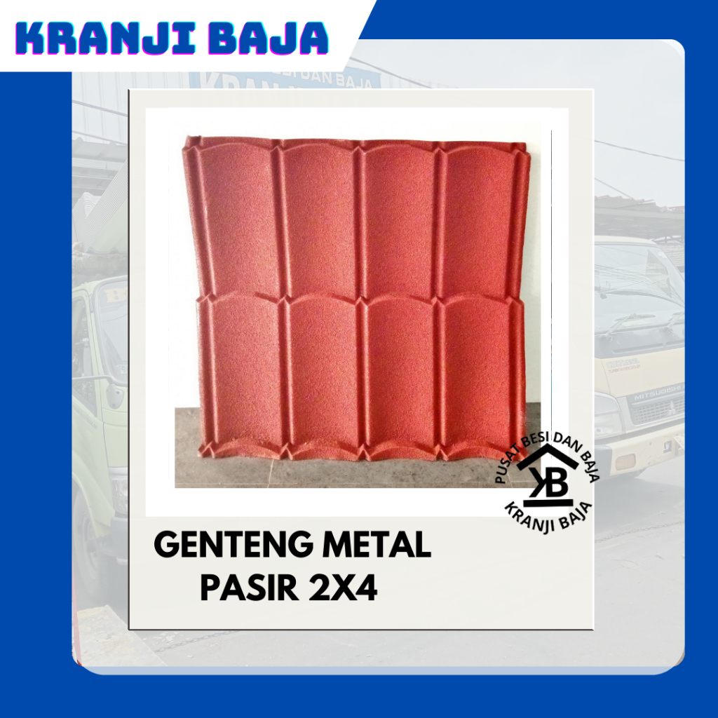 GENTENG PASIR 2X4 / GENTENG METAL PASIR