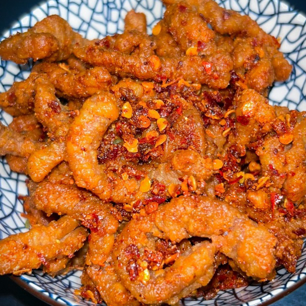 

Krispi Usus Ayam Crispy Pedas | Asin | Pedas Daun Jeruk 250gr
