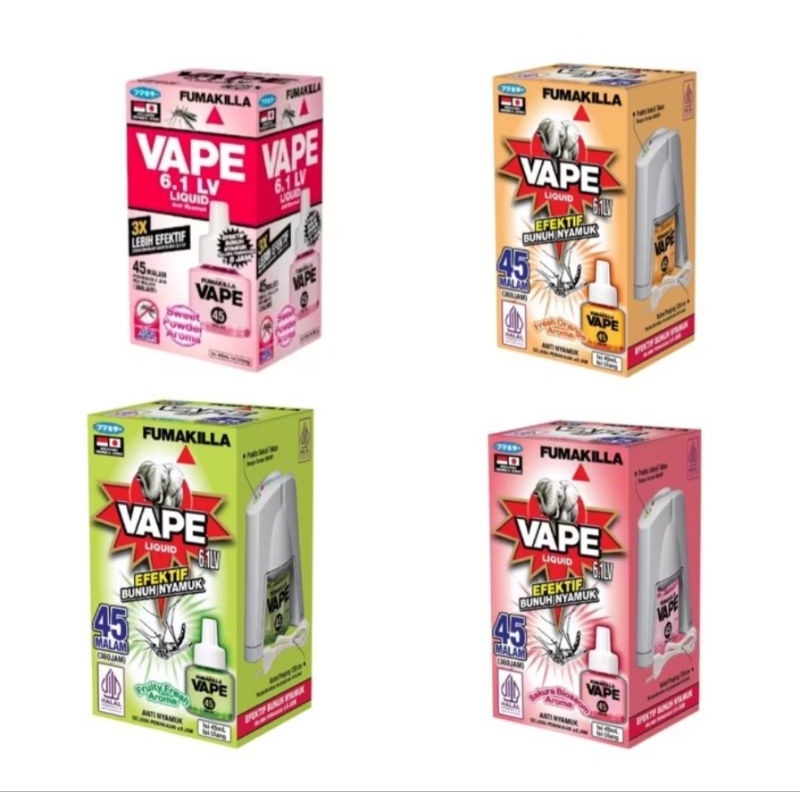 Fumakilla Vape Obat Nyamuk Refill 45 Malam