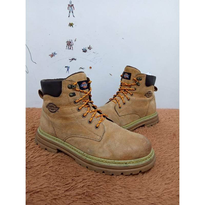 Sepatu Dickies boots yellow