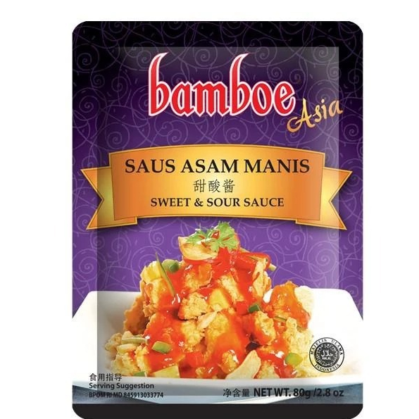 

Bamboe Bumbu Asam Manis 80g - Bumbu Instan Saus Asam Manis