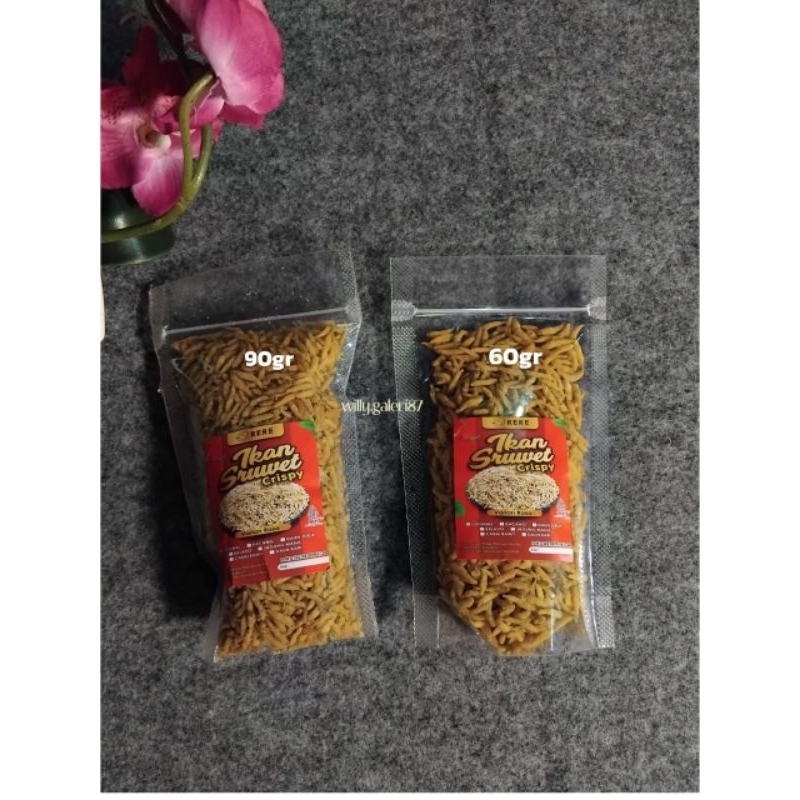 

ikan sruwet crispy baby fish 60gr dan 90gr