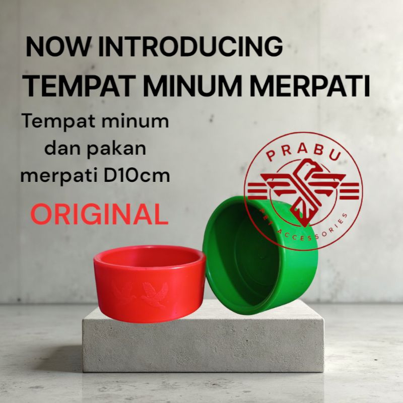 CEPUK BULAT WADAH PAKAN DAN MINUM BURUNG MERPATI