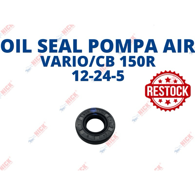 OIL SEAL POMPA AIR VARIO/CB 150R
