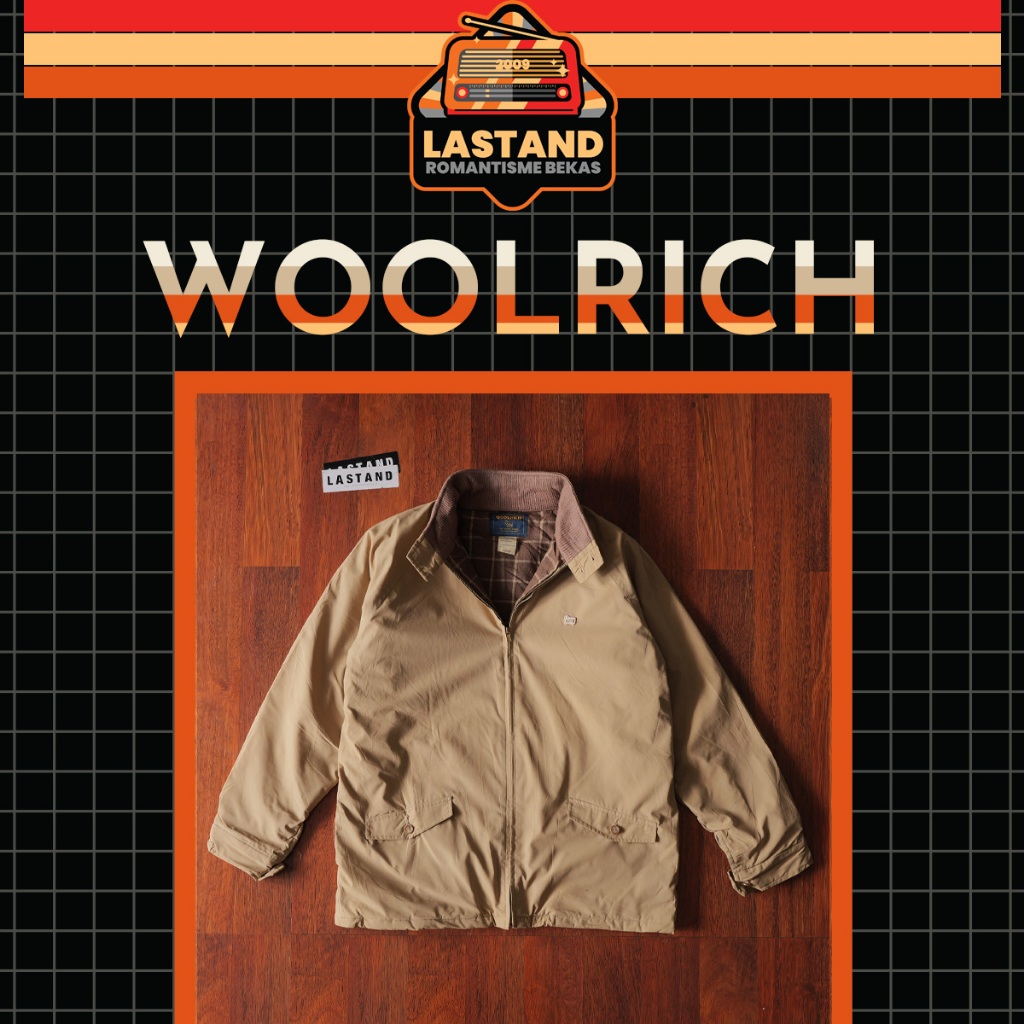 Jaket Harrington Woolrich