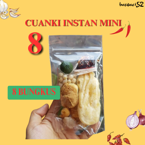 

PAKET 8 CHUANKI INSTAN MINI