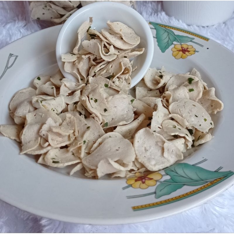 

kripik basreng original daun jeruk kemasan 250 grm