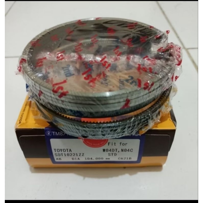 RING SEHER RING PISTON NPR JEPANG HINO DUTRO 130HT 125HT 110HT
