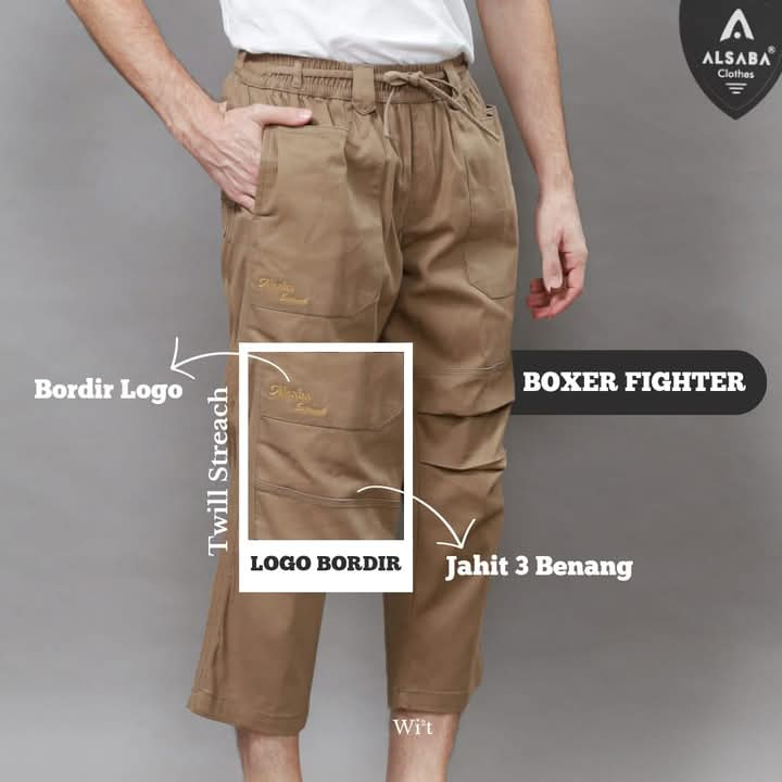 Sirwal Boxer Dewasa - Alsaba - Twill - HijrahStore