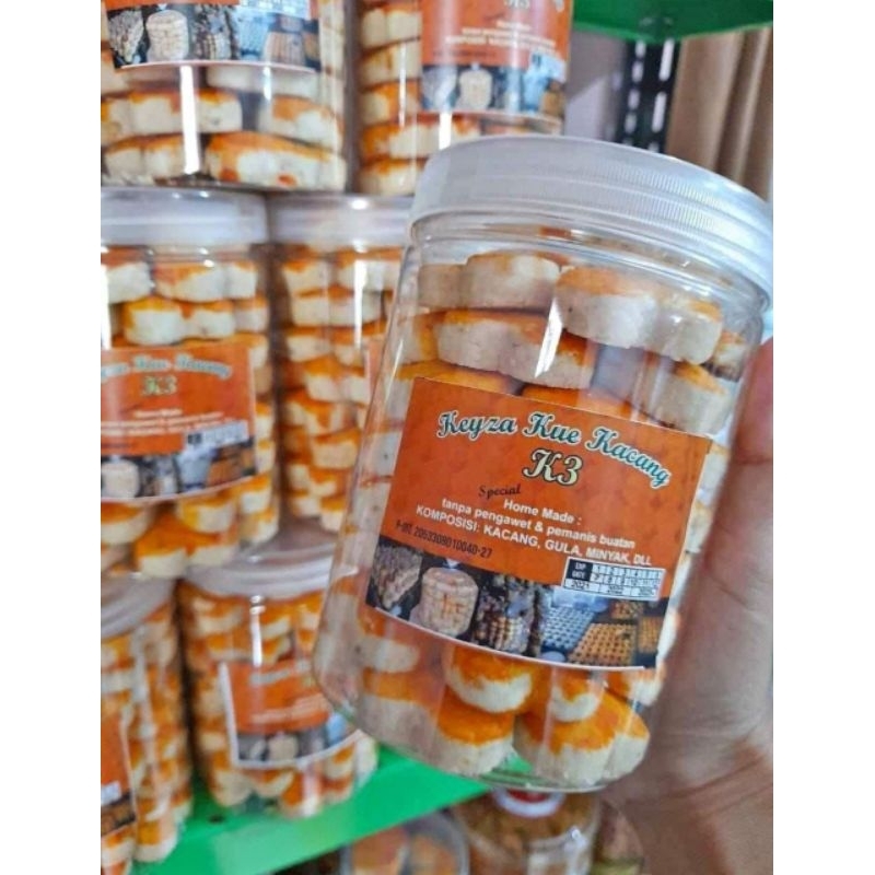 

Kue Kacang Keyza Kue Kacang Jadul Kemasan Toples