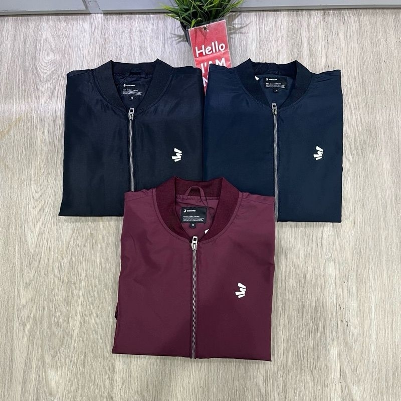 Jaket Parasut 3Second Pria Original