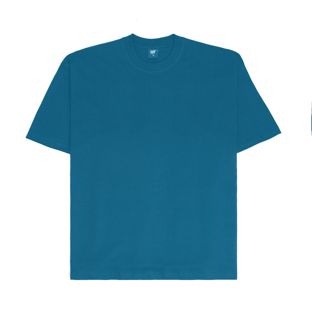 Polos Kece - Tshirt 24s Biru Tosca Kaos Polos Basic