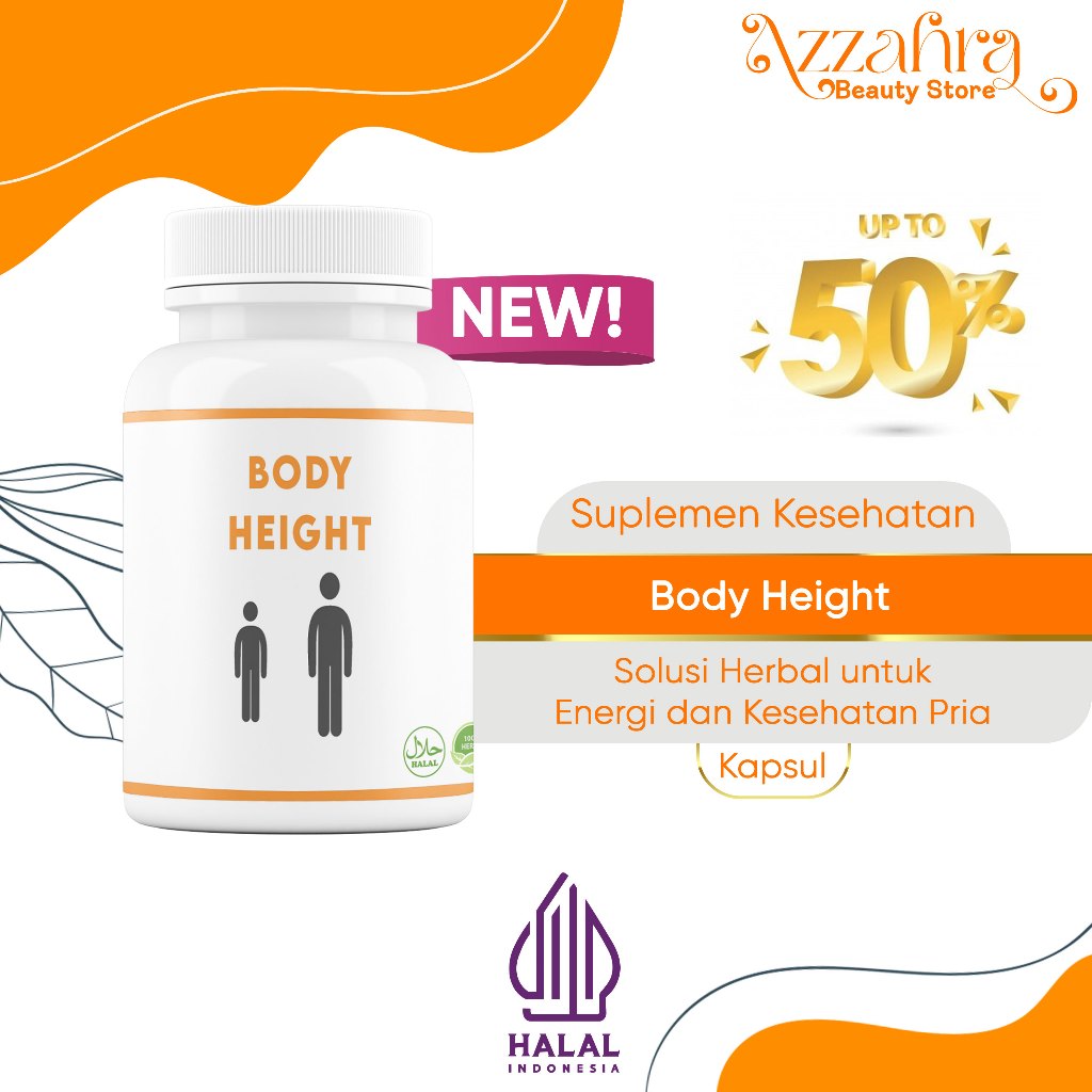 SUPLEMEN PENINGGI BADAN BODY HEIGHT PENINGGI BADAN paket 2 minggu tinggi badan cepat alami grow up
