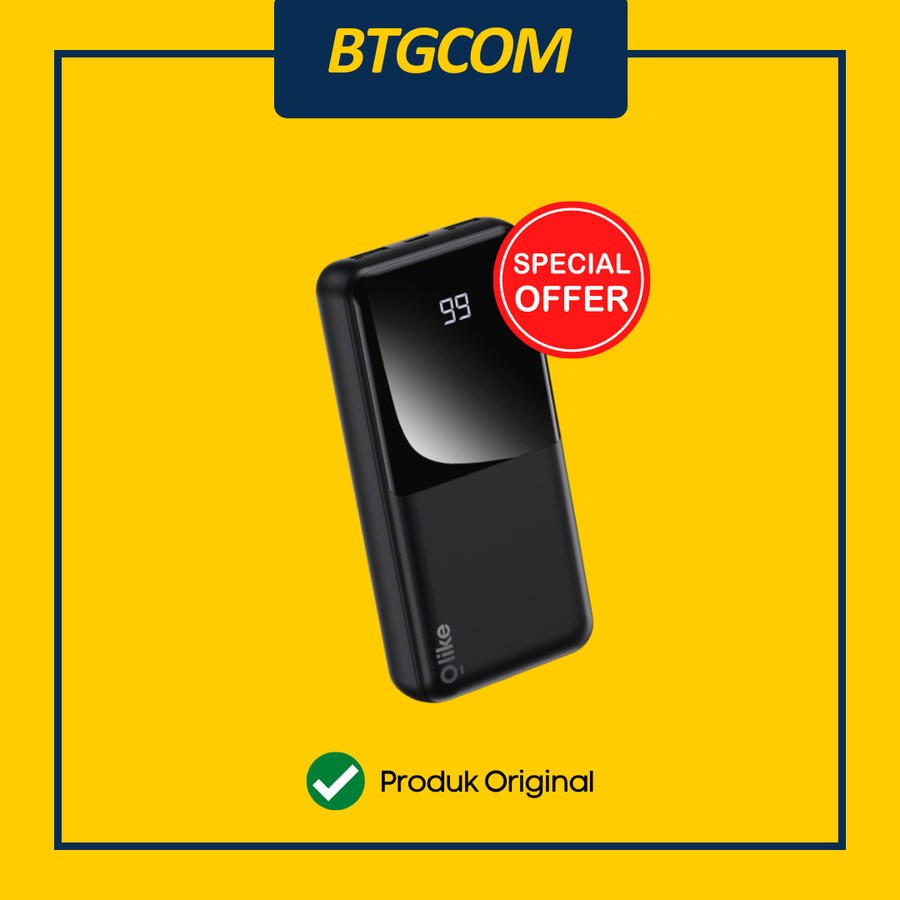 POWERBANK OLIKE 20000MAH SMART DIGITAL DISPLAY P401 20000 MAH POWER BANK