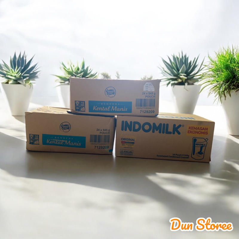 

1 Karton Dus Susu Kental Manis Frisian Flag & Indomilk 545 gr