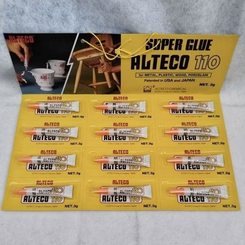 

Lem Alteco 3g / Super Glue Alteco 110 Asli Original