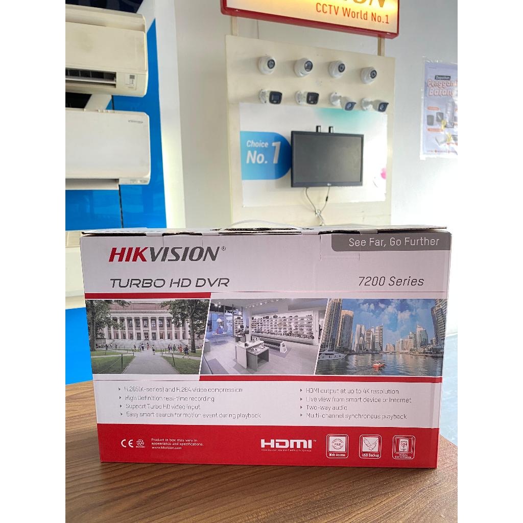 DVR Hikvision 4ch Turbo HD