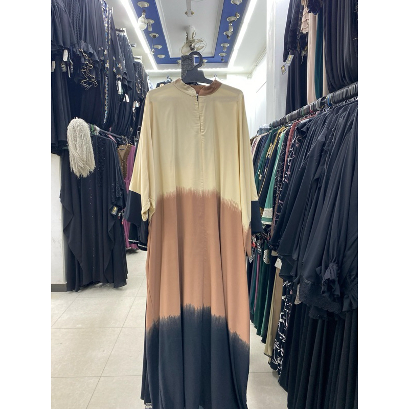 Abaya Batwing Ori Mesir//Abaya mewah Impor Mesir//Abaya gradasi batwing mewah