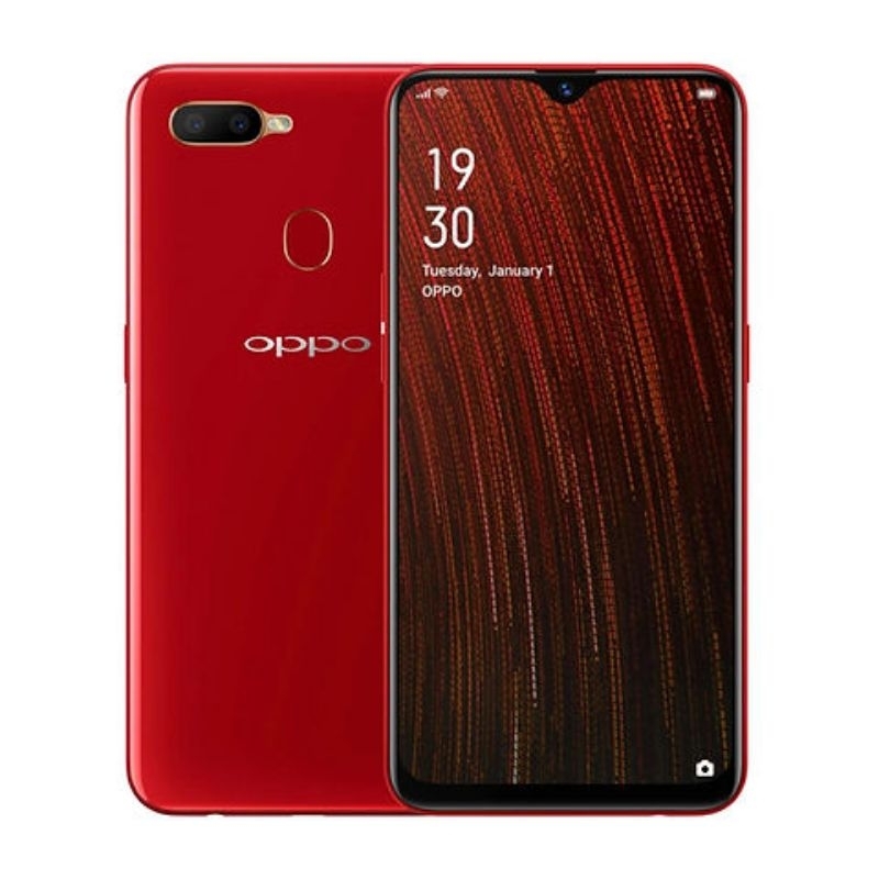 Oppo A5s RAM 3GB ROM 32GB Bekas Normal Minus ngak ada tombol Volume