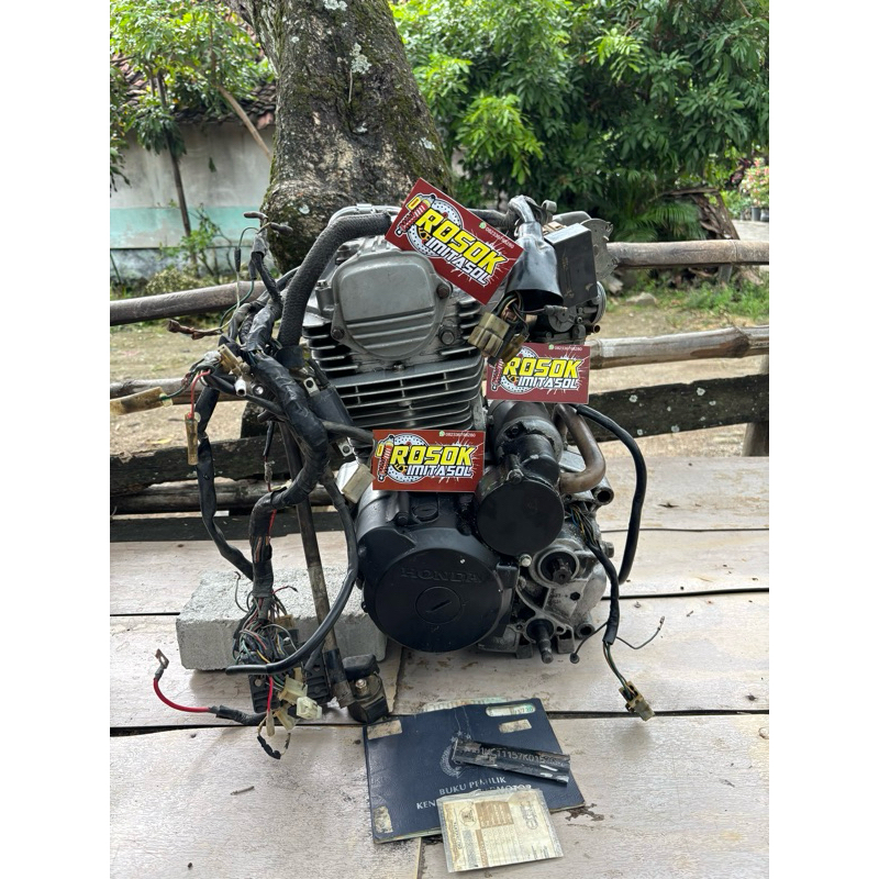 mesin tiger revo th 2007 ss lengkap set kabel body set karbu