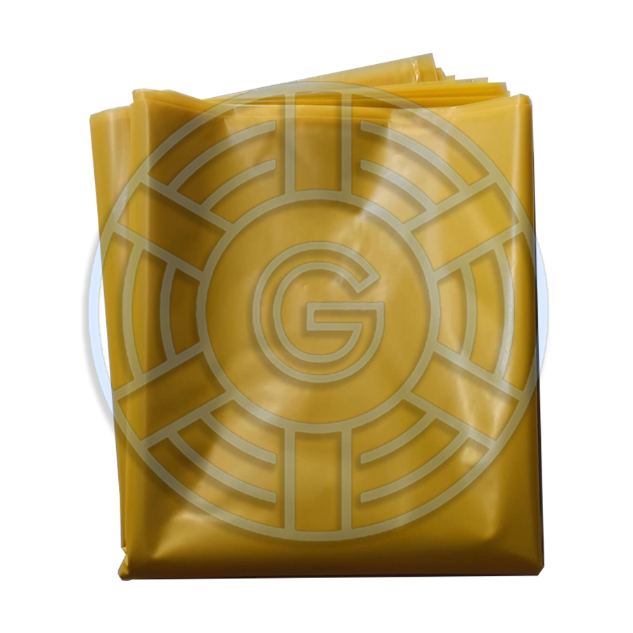 Kantong Plastik Sampah Kuning / Plastik Sampah Medis / Plastik Ikan Besar Tebal Ukuran 90X120 Isi 5 