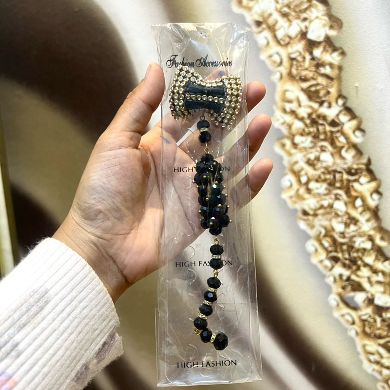 Bros Dagu Juntai Mewah kristal premium