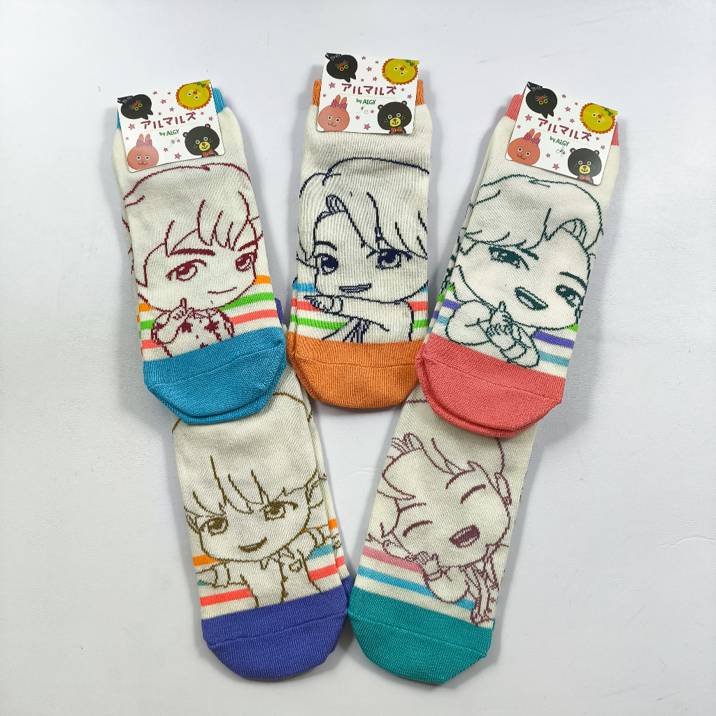 Kaos Kaki BTS TinyTAN Official Authentic Ukuran Wanita