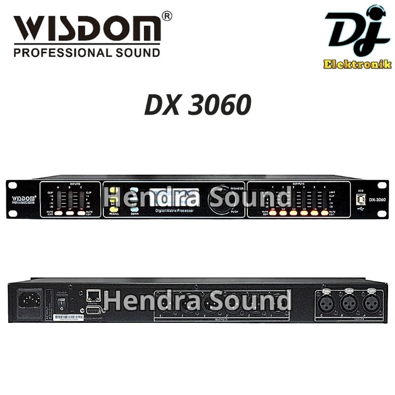 WISDOM ● DX 3060 / DX3060 - Dlms / Management (3 in 6 out)