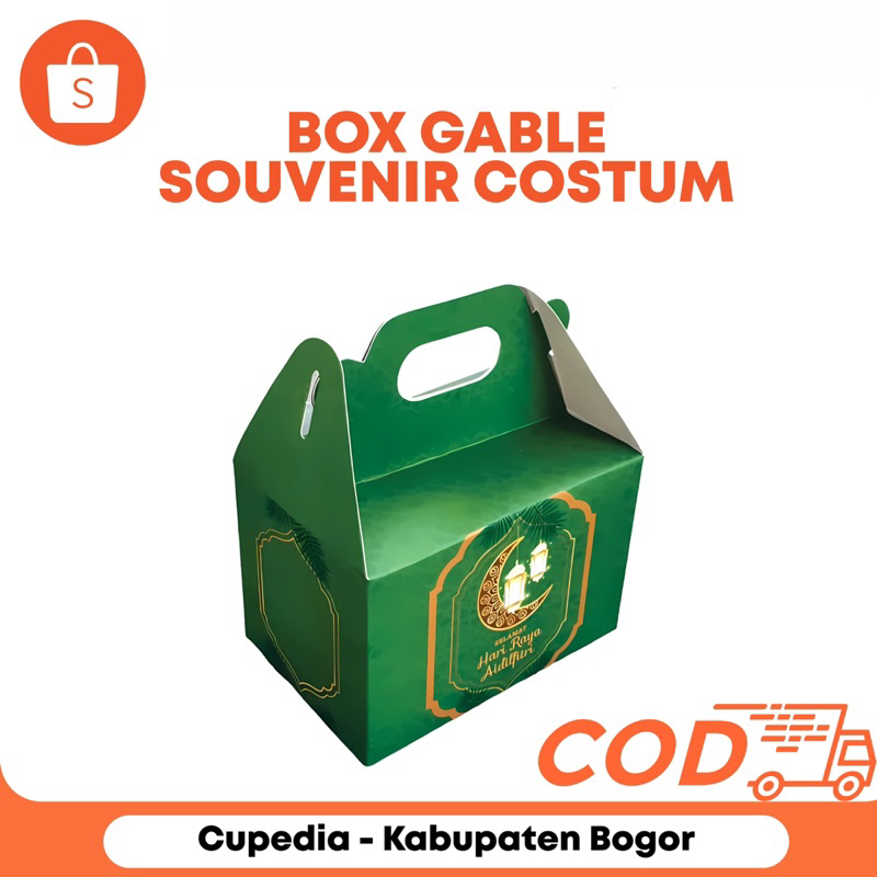 

Gable Box Custom Fullcolor | Kotak Souvenir & Makanan Cetak Logo | Kemasan Event & UMKM