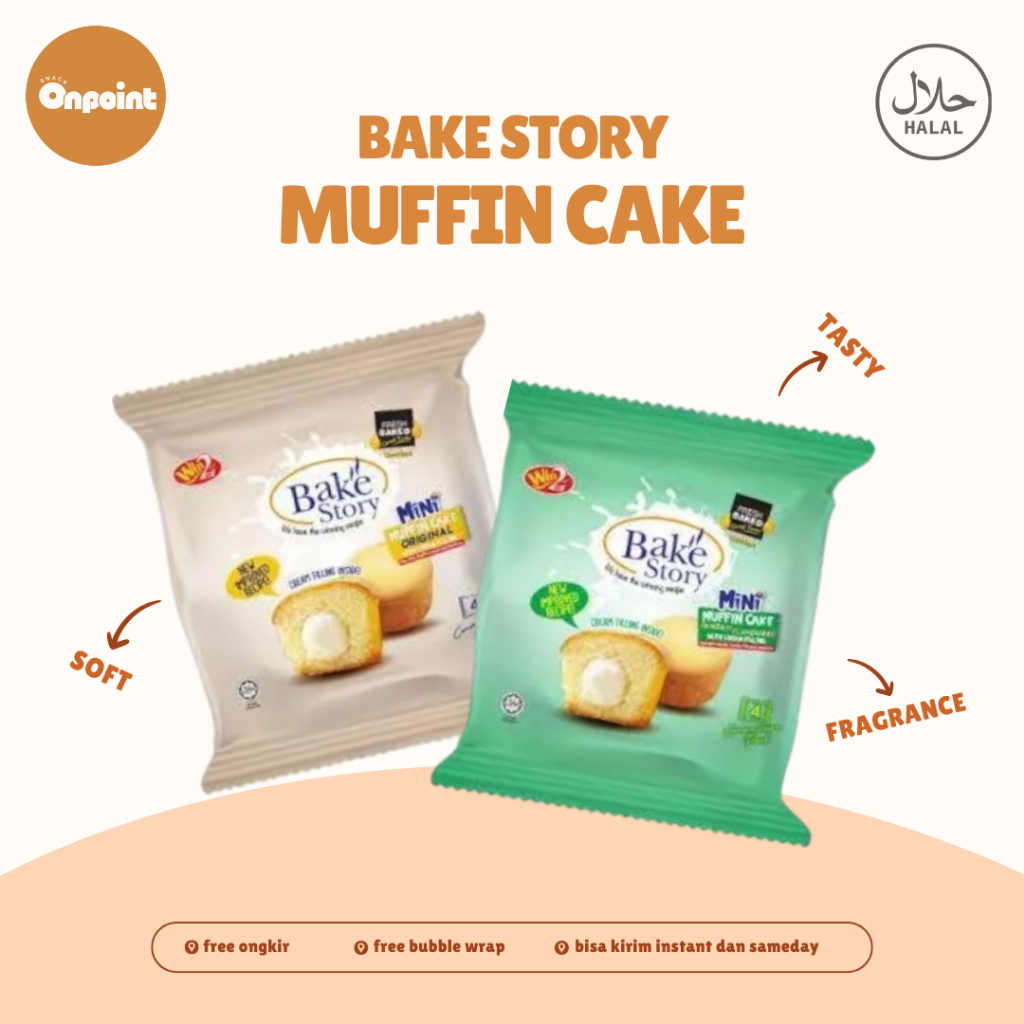 Win2 Bake Story Mini Muffin Cake 200g  | Pie Kue Cup Cake Mini Muffin