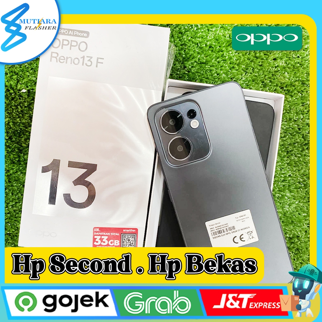 Oppo Reno 13F 4G | 5G Ram 8/256GB | Ram 12/256GB Second Original