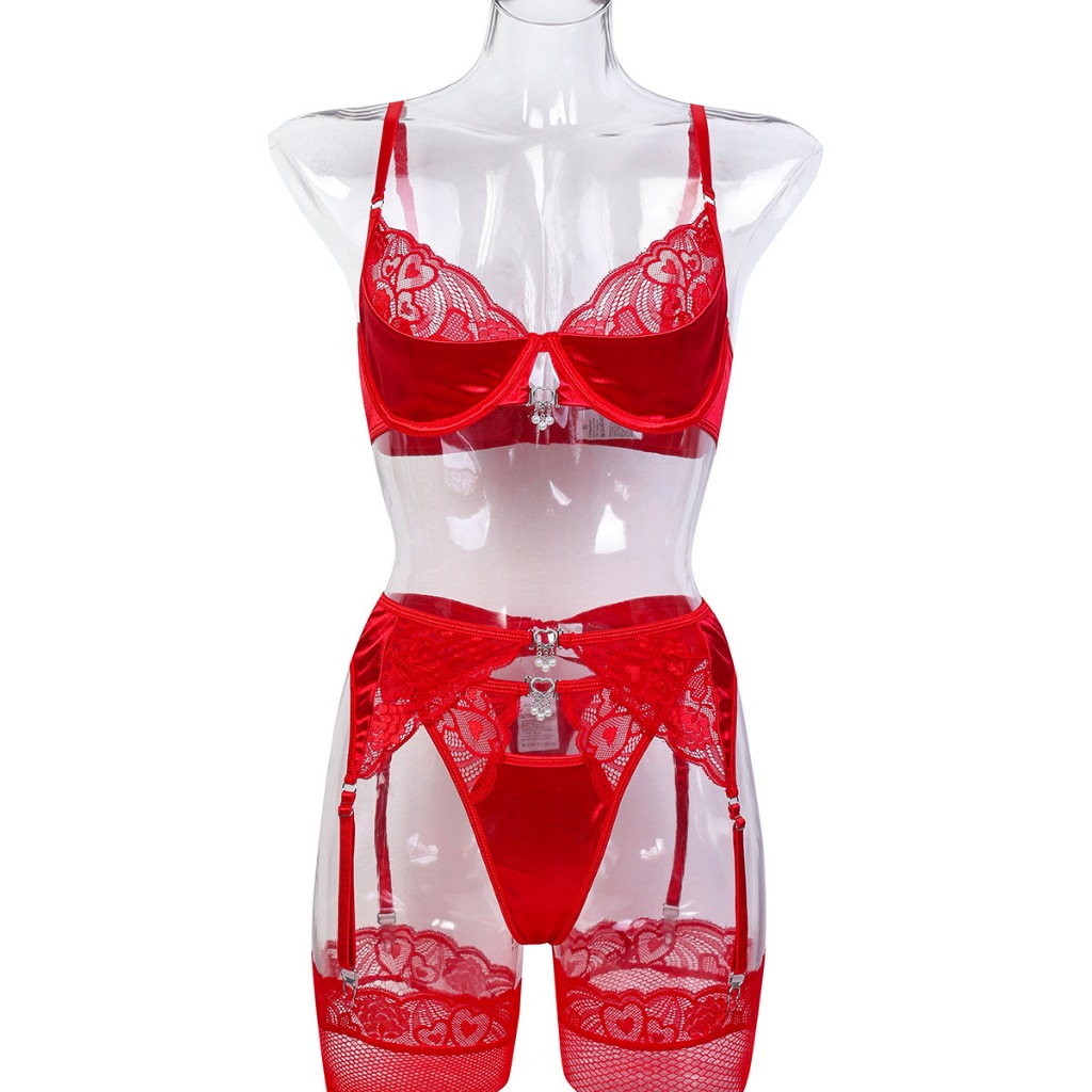 Scandalous Garter Set Lingerie - Samantha Intimates