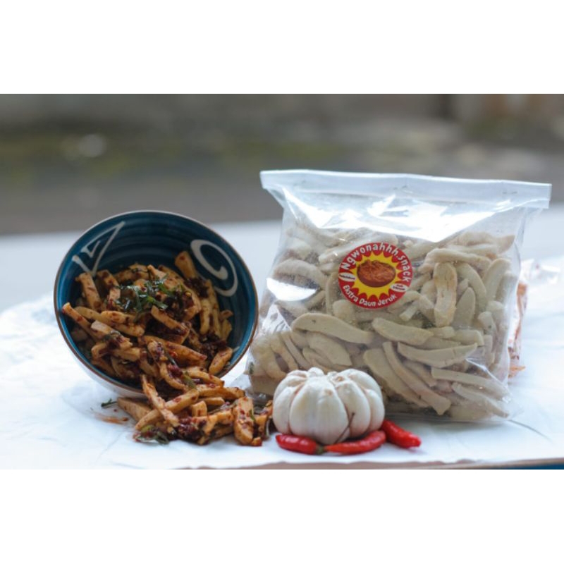 

NGWONAHHH.SNACK// Basreng original ekstra daun jeruk / Cemilan