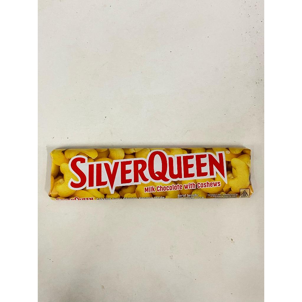 

SILVERQUEEN MILK CHOCOLATE WITH CASHEWS 25G