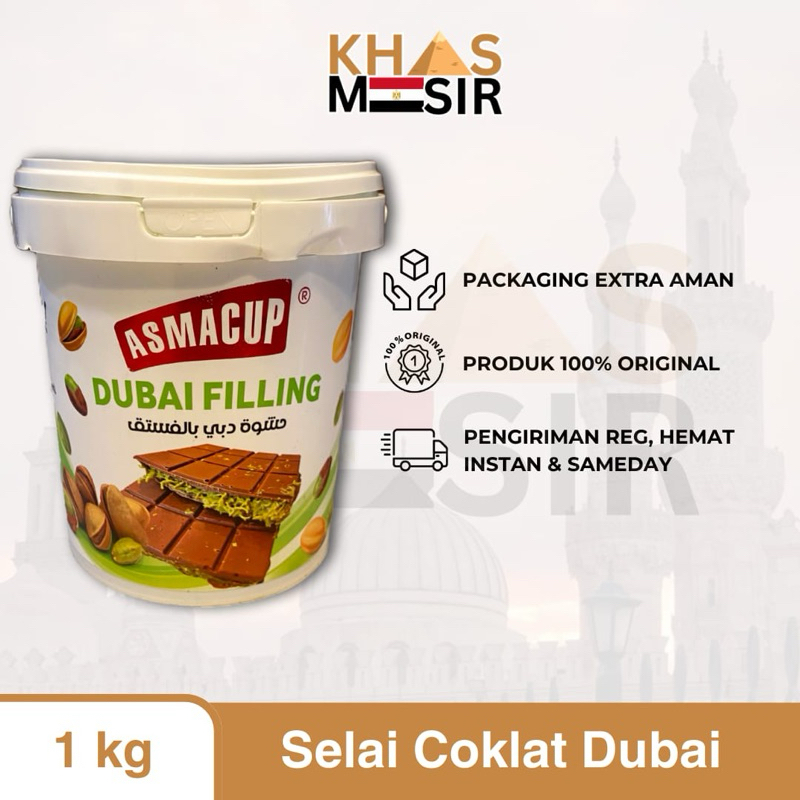 

PO READY AWAL JUNI Selai pistachio kunafa Mesir 1kg