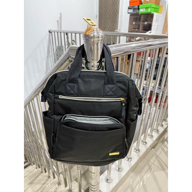 skiphop main frame wide open diaper bag preloved original tas pampers bayi murah