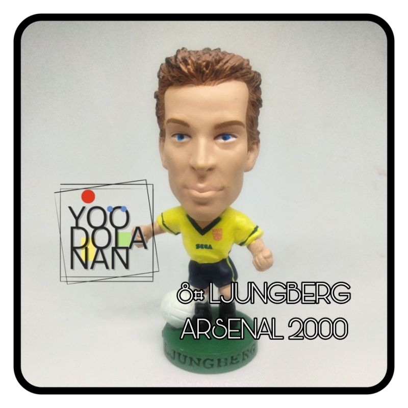 8# LJUNGBERG - ARSENAL 2000 CORINTHIAN PROSTARS FIGURE PEMAIN BOLA