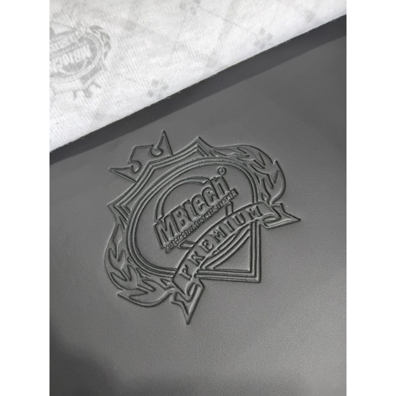 Kulit Jok Motor MBtech Carrera Logo