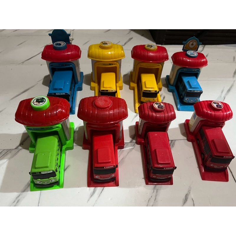Bus Tayo/Mainan PL/Tayo Dkk/Garasi tayo set dan satuan