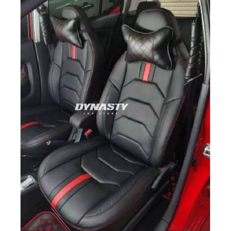 sarung jok mobil agya 2005-2018 fullseat 3 baris car