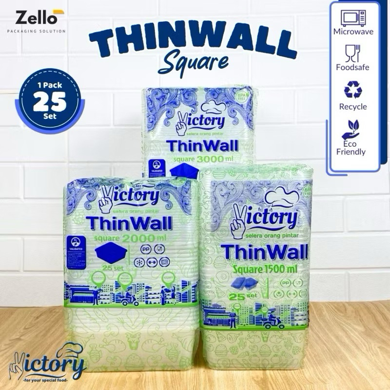 Victory Square ThinWall 1000ml