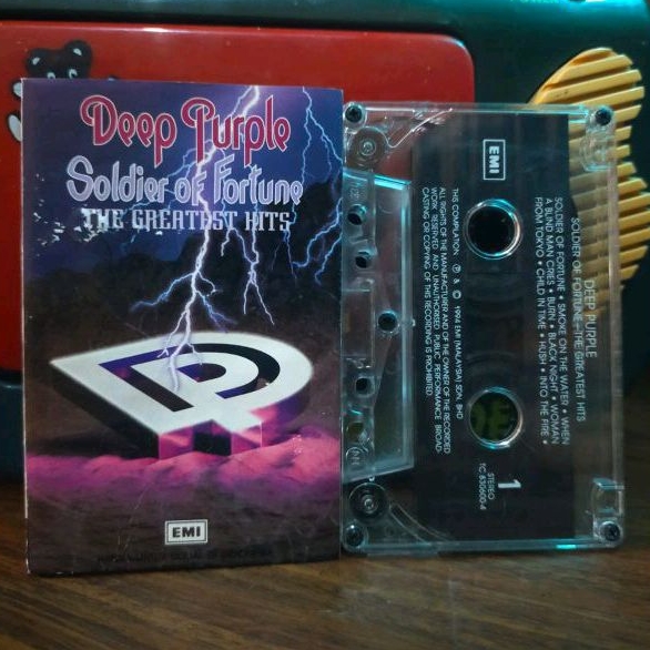 Kaset pita Deep Purple Soldier Of Fortune
