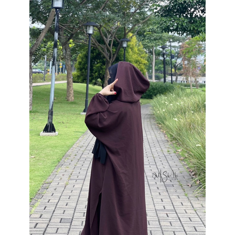 Alesa set tunik celana rok  | abaya | tunik | crinkle abaya